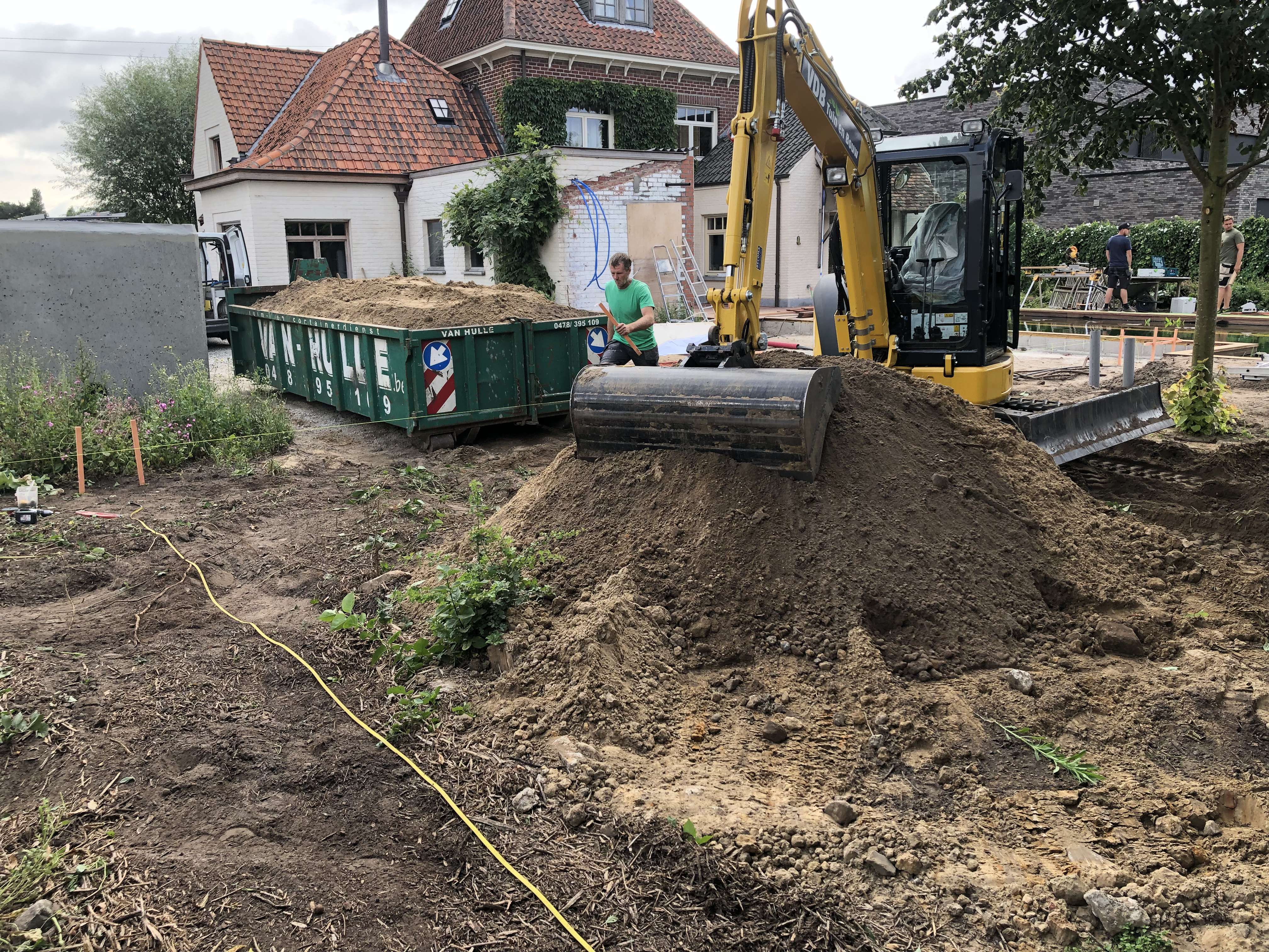 aannemers afbraakwerken Asper VDB Tuin en Bouw